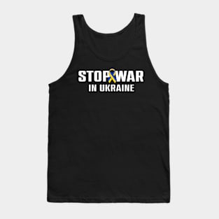 stop war in Ukraine Tank Top